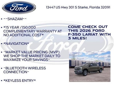 2026 Ford Super Duty F-350® Lariat®
