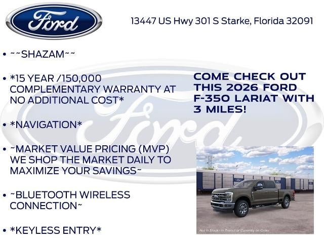 2026 Ford Super Duty F-350® Lariat®