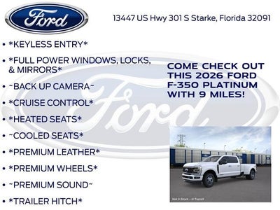 2026 Ford Super Duty F-350® Platinum®