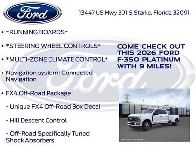2026 Ford Super Duty F-350® Platinum®
