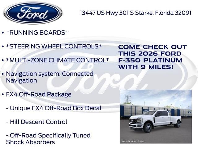 2026 Ford Super Duty F-350® Platinum®