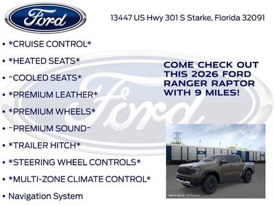 2026 Ford Ranger Raptor®