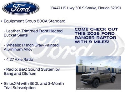 2026 Ford Ranger Raptor®