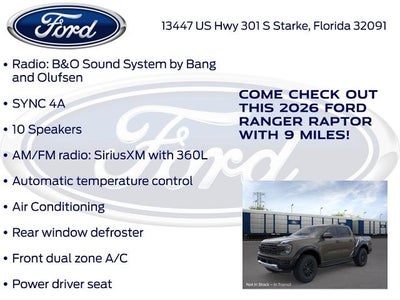 2026 Ford Ranger Raptor®