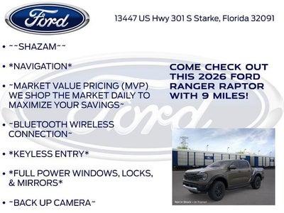 2026 Ford Ranger Raptor®