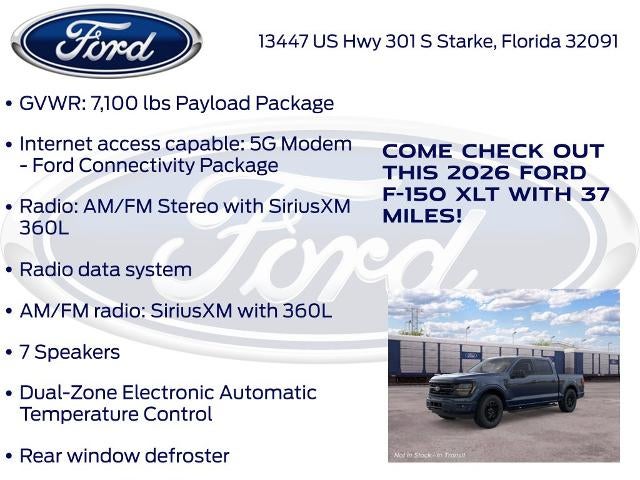 2026 Ford F-150 XLT