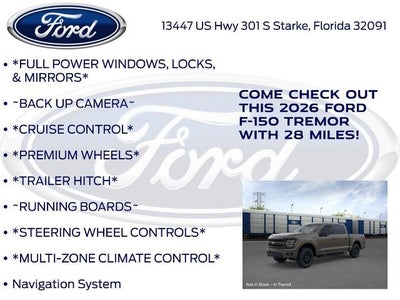 2026 Ford F-150 Tremor®