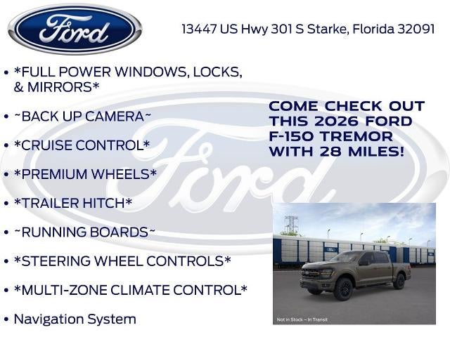2026 Ford F-150 Tremor®