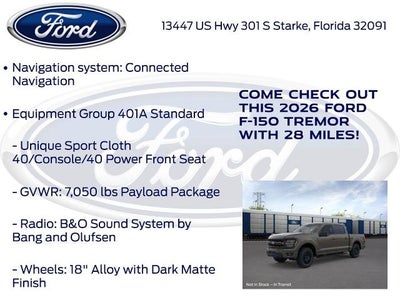 2026 Ford F-150 Tremor®