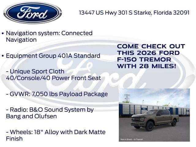 2026 Ford F-150 Tremor®
