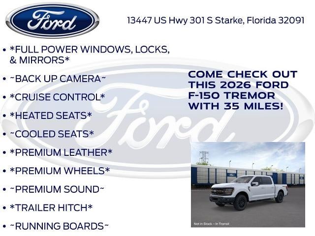 2026 Ford F-150 Tremor®