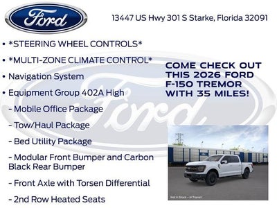 2026 Ford F-150 Tremor®