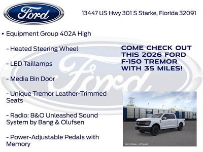 2026 Ford F-150 Tremor®