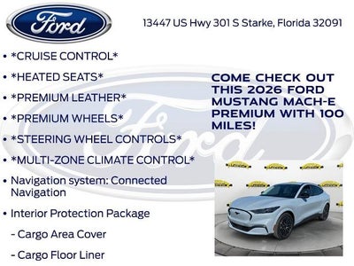 2026 Ford Mustang Mach-E Premium