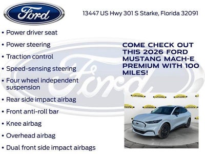 2026 Ford Mustang Mach-E Premium