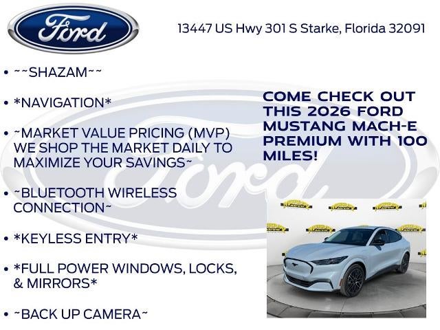 2026 Ford Mustang Mach-E Premium