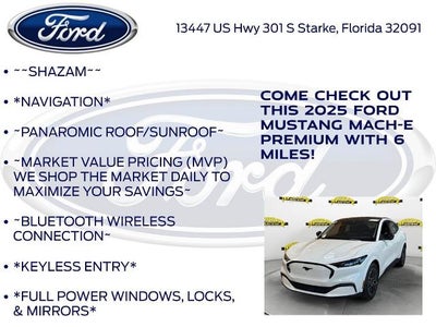 2025 Ford Mustang Mach-E Premium