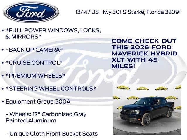 2026 Ford Maverick XLT