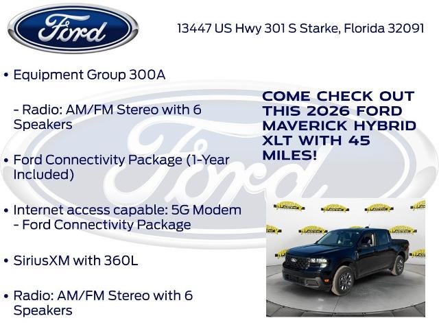 2026 Ford Maverick XLT