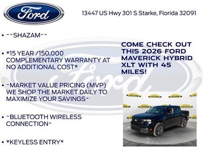 2026 Ford Maverick XLT