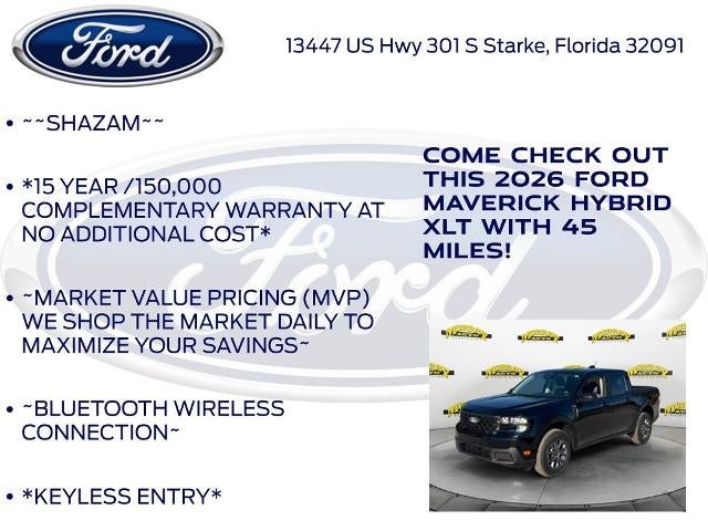 2026 Ford Maverick XLT