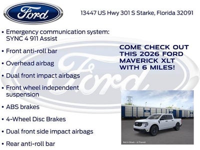 2026 Ford Maverick XLT