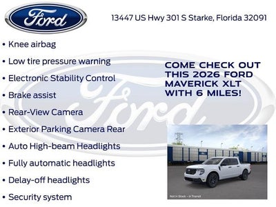 2026 Ford Maverick XLT