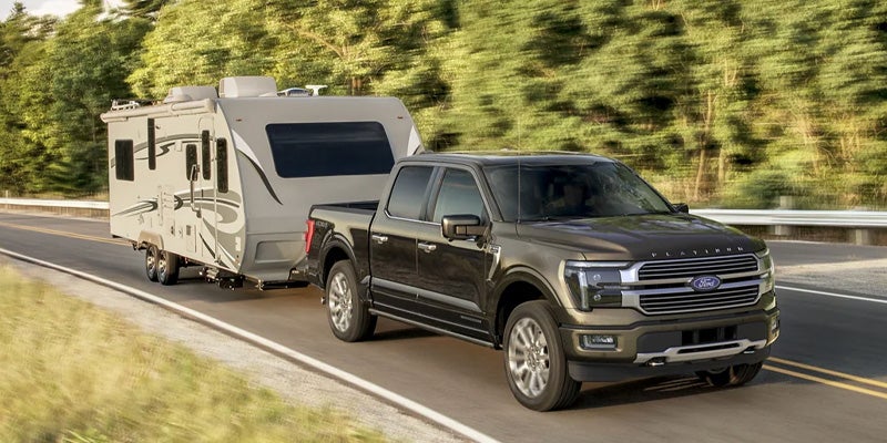 The towing performance of the 2025 Ford F-150 in Starke, FL